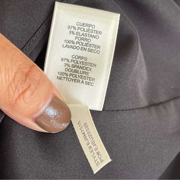 Eliza J. Balloon Sleeve Shift Dress Black size 6 - Picture 12 of 15